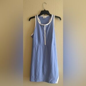 Sage Collective Ladies Active Tennis Dress with Shorts In Blue Size XXL